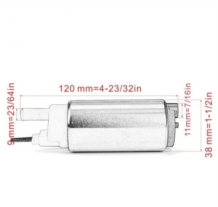 New Fuel Pump Compatible With KAWASAKI Ninja ZX-10R ZX10 ZX1000 2004-2007  49040-0011
