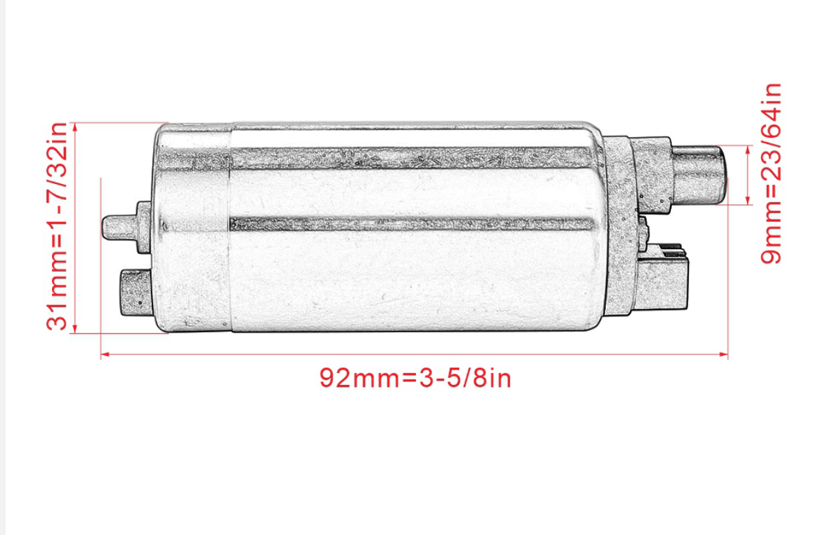 New Fuel Pump Compatible With Kymco Downtown 300I 2011-2017 17550-LEA7-M30
